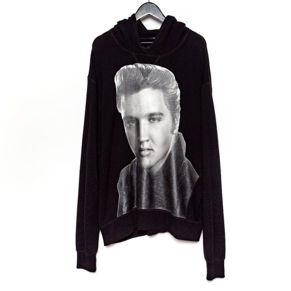 R13 Tops - R13 Black Elvis Pullover Sweatshirt Hoodie
